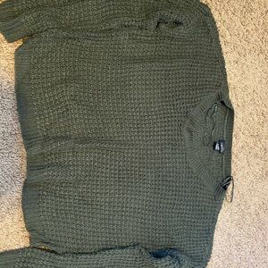 Olive Knit Sweater